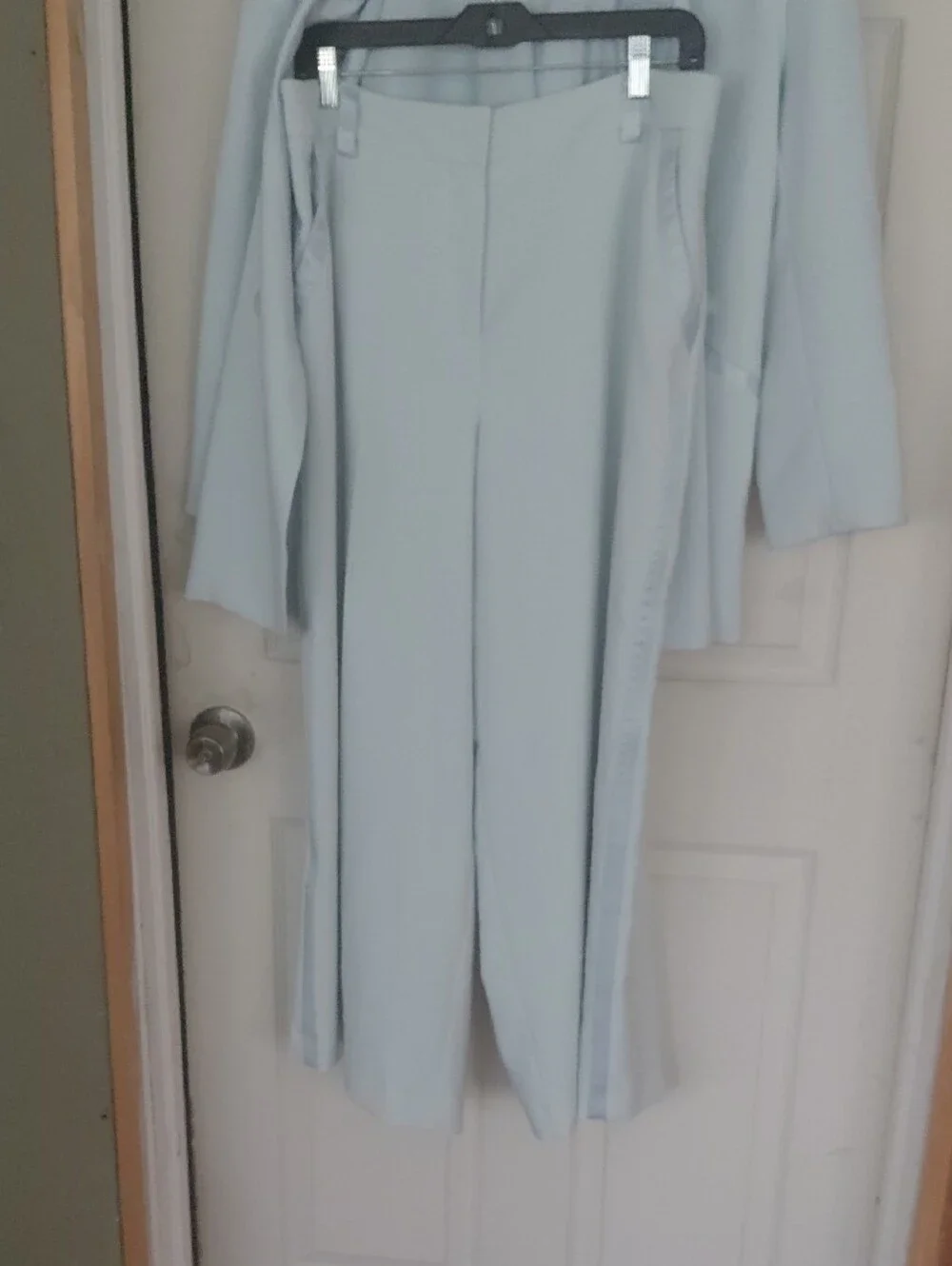 Gabrielle Union Light Green Women's Blazer & Trouser Suit 2 Piece Set XL NEW